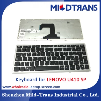 Teclado del ordenador portátil del SP para Lenovo U410