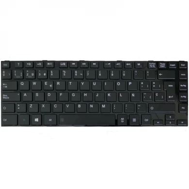 Spanish Keyboard for TOSHIBA SATELLITE L800 L800D L805 L830 L835 L840 L845 P840 P845 C800 C840 C845 M800 M805 SP Black