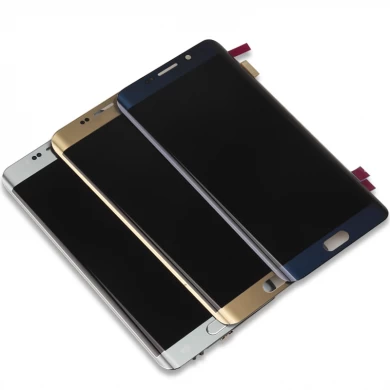 LCD del telefono cellulare all'ingrosso di alta qualità per il bordo Samsung S6