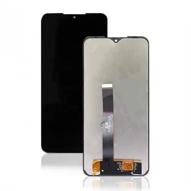 Écran tactile Digitizer Téléphone mobile Assembly LCD pour Moto One Macro LCD Écran Affichage Noir