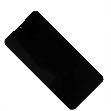 Montagem do LCD do telefone móvel do digitador da tela de toque para a tela de MOTO One Macro LCD preta