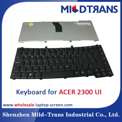 Clavier d'ordinateur portable d'UI pour Acer 2300