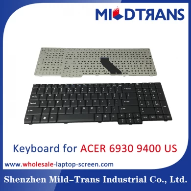 US Laptop Keyboard for ACER 6930 9400
