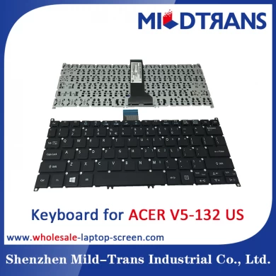 Clavier d'ordinateur portatif des USA pour l'Acer v5-132