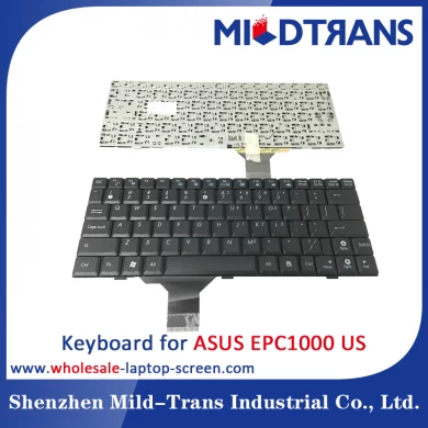 Clavier d'ordinateur portatif des USA pour Asus EPC1000
