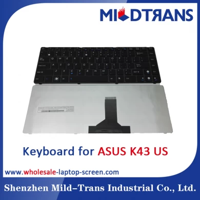 US Laptop Keyboard for ASUS K43