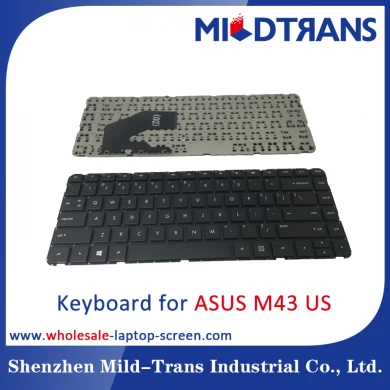 ASUS M43 için ABD Laptop klavye