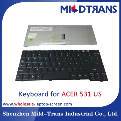 US Laptop Keyboard for Acer 531