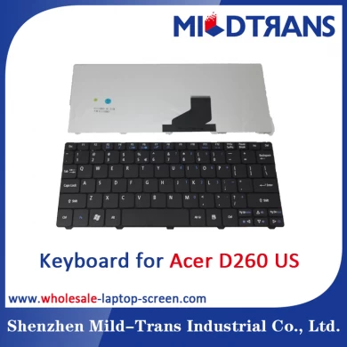 Teclado do portátil dos e.u. para Acer D260