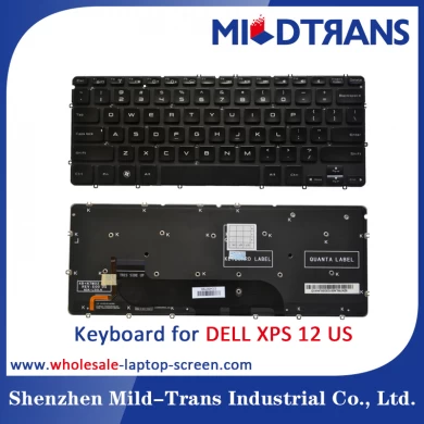 US Laptop Keyboard for DELL XPS 12