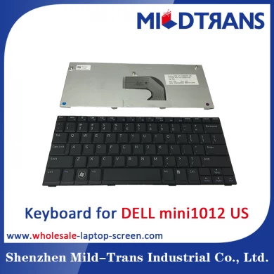 Teclado do portátil dos e.u. para o mini1012 de Dell