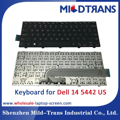 US Laptop Keyboard for Dell 14 5442