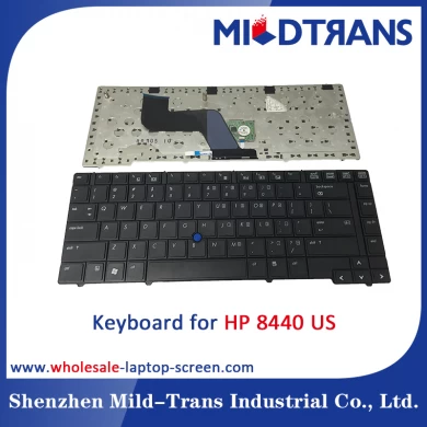 HP 8440 のための米国のラップトップのキーボード