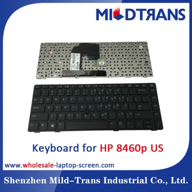 HP 8460p için ABD Laptop klavye