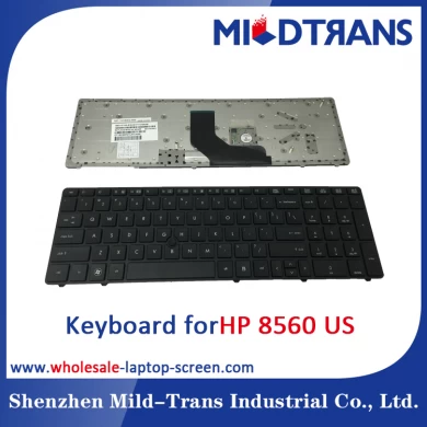 US Laptop Keyboard for HP 8560