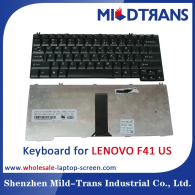 Teclado do portátil dos e.u. para Lenovo F41