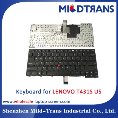 Lenovo T431S için ABD Laptop klavye