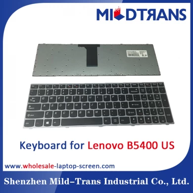 Teclado del ordenador portátil de los e.e.u.u. para Lenovo B5400