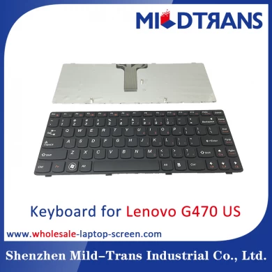 US-Laptop-Tastatur für Lenovo G470