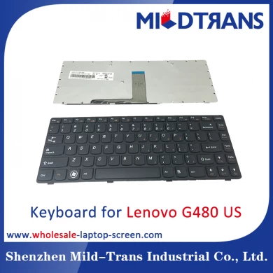 Lenovo G480 için ABD Laptop klavye