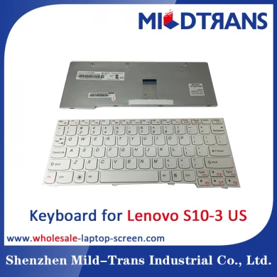 Clavier d'ordinateur portatif des USA pour Lenovo S10-3