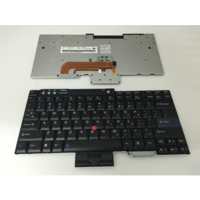 Teclado del ordenador portátil de los e.e.u.u. para Lenovo T61