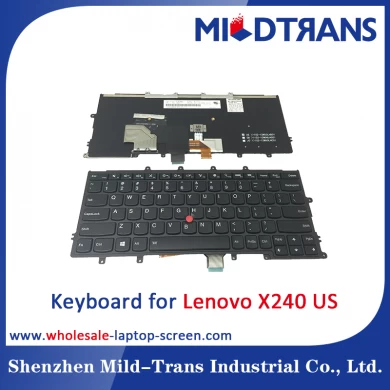 Clavier d'ordinateur portatif des USA pour Lenovo 240