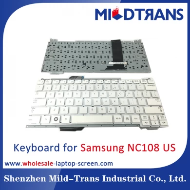Clavier d'ordinateur portatif des USA pour Samsung NC108