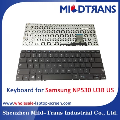 サムスン NP530 U3B のための米国のラップトップのキーボード