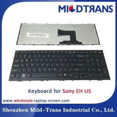 US Laptop Keyboard for Sony EH
