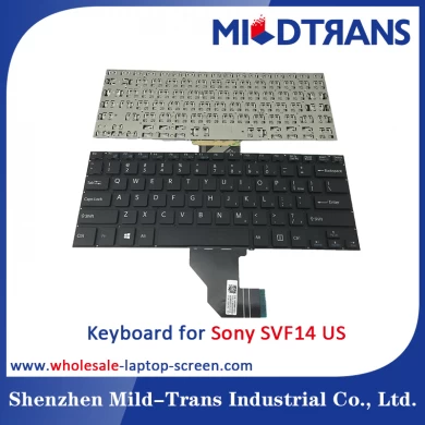 US Laptop Keyboard for Sony SVF14