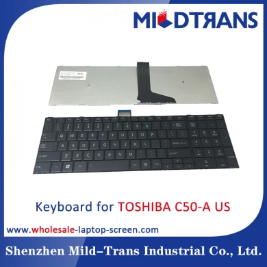 US-Laptop-Tastatur für Toshiba C50-A