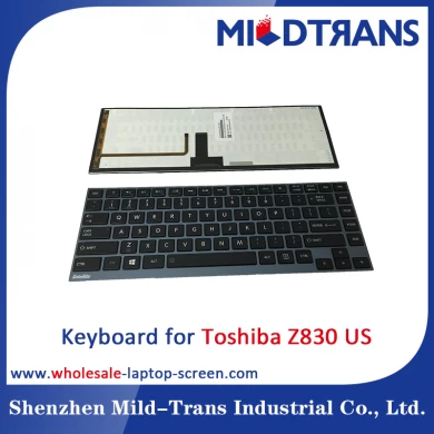Toshiba Z830 için ABD Laptop klavye