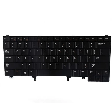 没有背光的美国布局键盘戴尔宽抗灯E5420 E5430 E6220 E6320 E6330 E6420 E6430 E6440系列笔记本电脑黑色