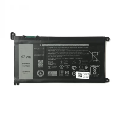 WDX0R Laptop Battery for Dell Inspiron 13 5368 5378 5379 7368 7378 Inspiron 14-7460 Inspiron 17 5765 5767 FC92N 3CRH3 T2JX4 CYMGM  42Wh 11.4V