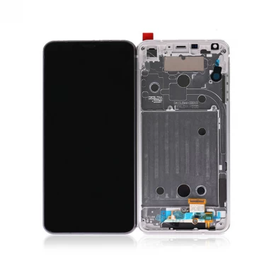 LG G6 LCD 터치 스크린 전화 디지타이저 어셈블리를위한 도매 디스플레이 블랙 / 화이트