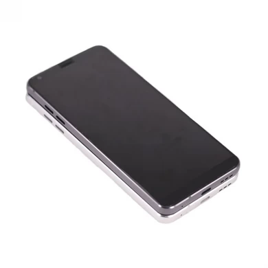 Großhandel Anzeige für LG G6 LCD-Touchscreen-Telefon-Digitalisierer-Montage mit Rahmen schwarz / weiß