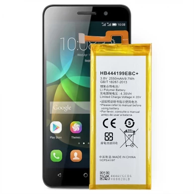 Großhandel für Huawei Honor 4C Batterie 2550mAh Neuer Batterie Ersatz HB444199EBC 3.8V