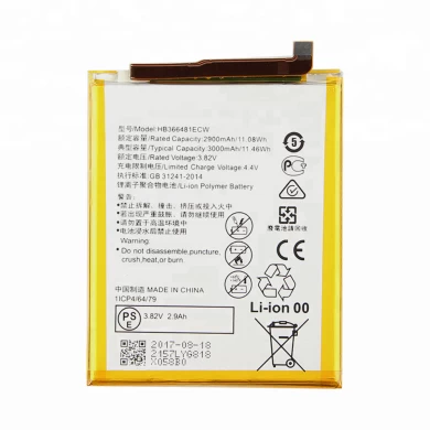 Wholesale For Huawei P10 Lite Battery 3000Mah Replacement Hb366481Ecw 3.8V Battery