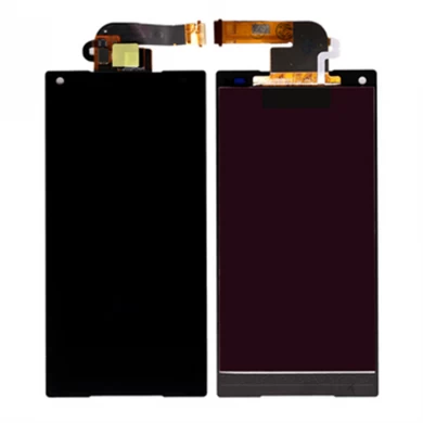 Toptan Sony Xperia Z5 Mini Kompakt Ekran Telefonu LCD Ekran Digitizer Meclisi Siyah