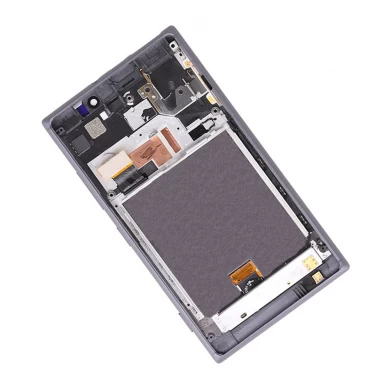 Toptan LCD Dokunmatik Ekran Digitizer Nokia Lumia 925 Ekran LCD için Cep Telefonu Meclisi