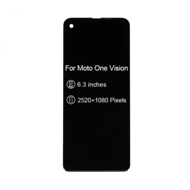 Moto One Vision P50タッチスクリーンデジタイザ携帯電話アセンブリのためのWholesale LCDディスプレイ