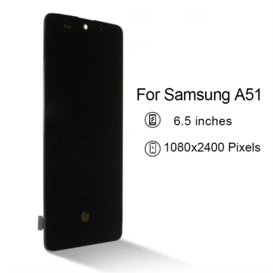 Display LCD all'ingrosso per Samsung A51 A515 telefono cellulare Assemblaggio LCD touch screen Digitizer OEM