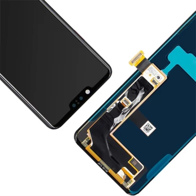Оптовая ЖК-дисплей Сенсорный экран Digitizer Узел для LG G8 Thinq Телефон ЖК-дисплей с рамкой