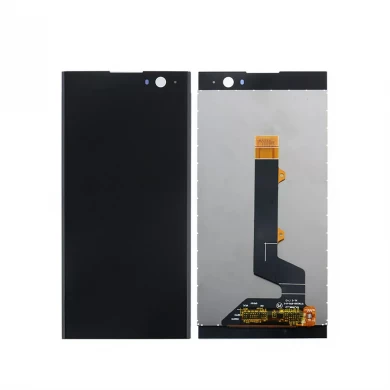 Wholesale digitador de tela de toque LCD para Sony Xperia XA1 Plus Montagem de telefone de exibição de ouro