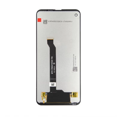 Оптовая ЖК-дисплей для мобильного телефона с кадром Дисплей Сенсорный экран Digitizer Узел для LG Q70
