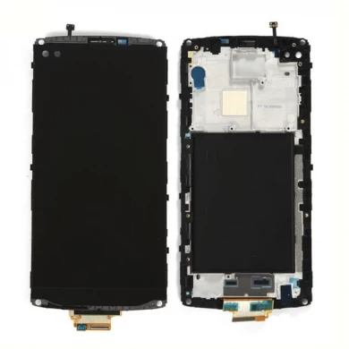 Assemblaggio del display del display del telefono cellulare all'ingrosso con telaio per il touch screen LG V10 LCD