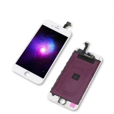 Pantalla LCDs de teléfono móvil al por mayor para iPhone 6 Montaje digitalizador de pantalla LCD blanco