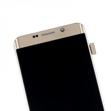 Toptan Samsung S6 Kenar Artı Cep Telefonu LCD Montaj Dokunmatik Ekran 5.7 inç Ekran