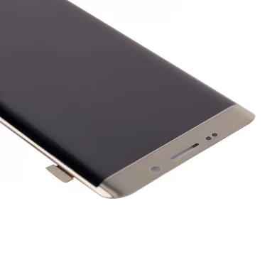 الجملة لسامسونج S6 حافة بالإضافة إلى الهاتف المحمول شاشة LCD شاشة تعمل باللمس 5.7 بوصة الشاشة